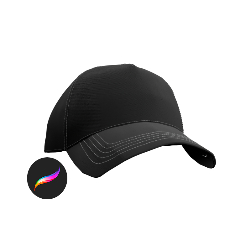 Gorra Mockup - Procreate
