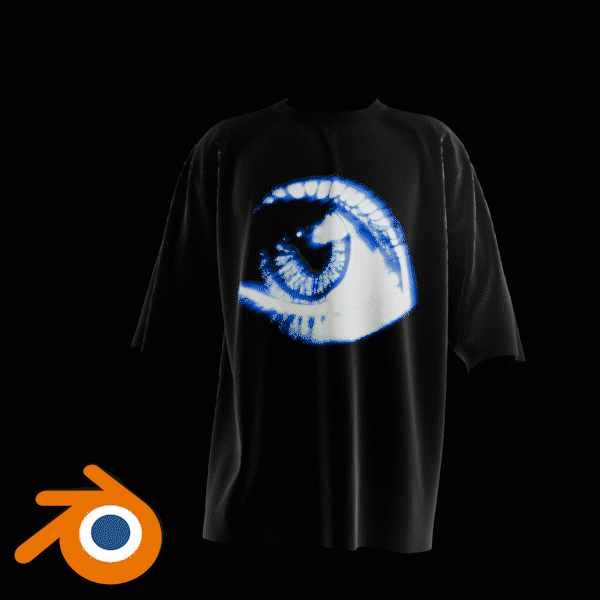 Mockup Oversize - 360 Animation - Blender