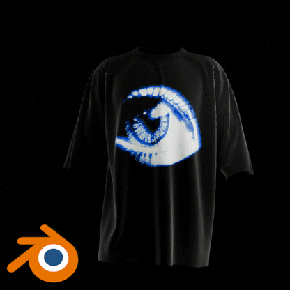 Mockup Oversize - 360 Animation - Blender