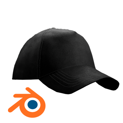 Modelo 3D de Gorra - Blender